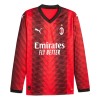 Officiële Voetbalshirt AC Milan Thuis 2023-24 Lange Mouw - Heren